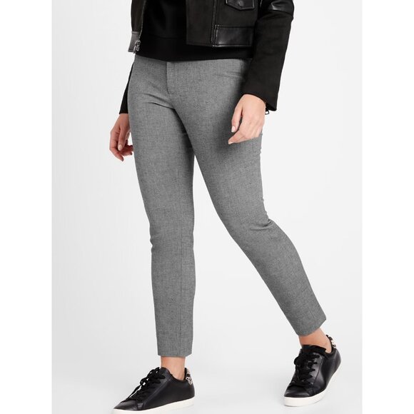 Banana Republic Pants Sloan Gray Curvy Skinny Ankle Crop - Picture 3 of 11
